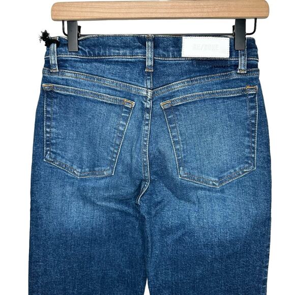 Re/Done 70s Mid Rise Stove Pipe Jean - Picture 6 of 9